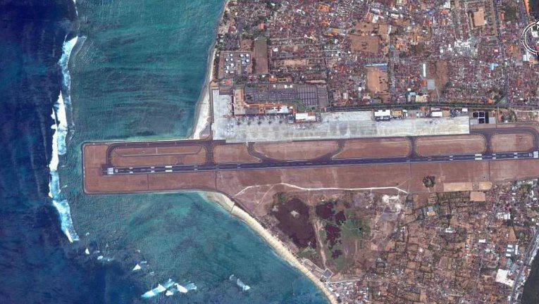 Международный аэропорт на острове Бали