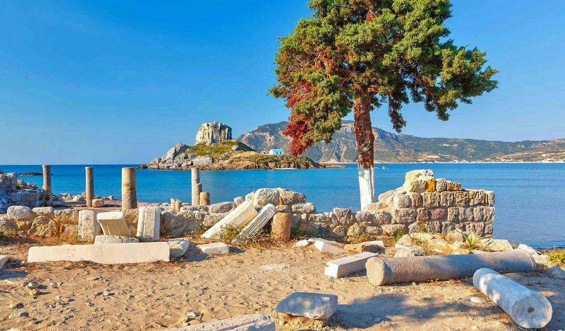 Античная Агора на Греческом острове Кос