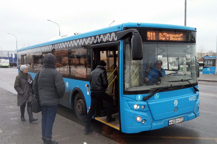 Автобус №911 в аэропорт Внуково