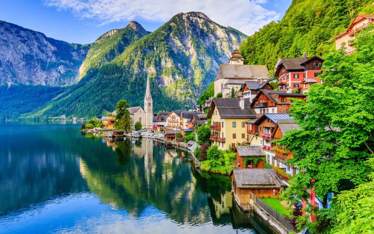 Самое популярное время для путешествия по Австрии