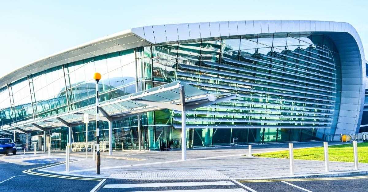 Дублинский аэропорт в Ирландии.