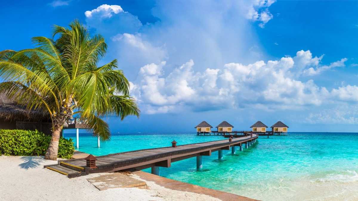 Самое популярное время для путешествия на Мальдивы